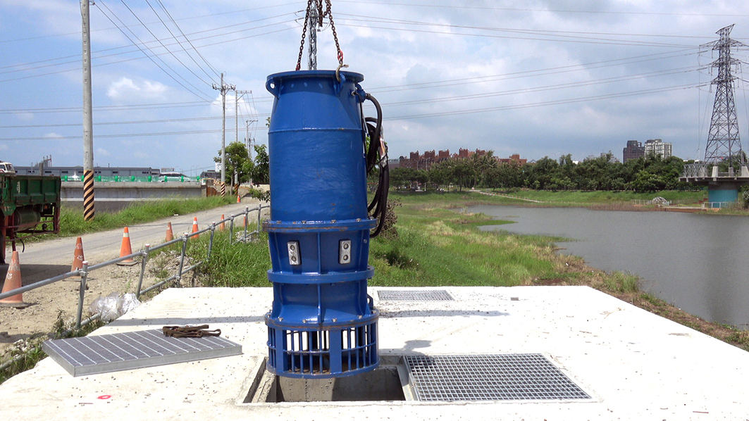 Riverbank Protection in Tainan, Taiwan