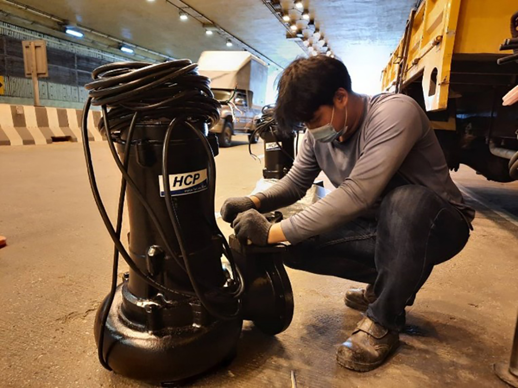 Underpass Dewatering in Khon Kaen, Thailand